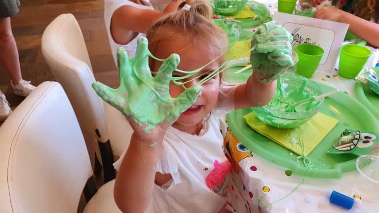 Monsterfeestje - slijm maken