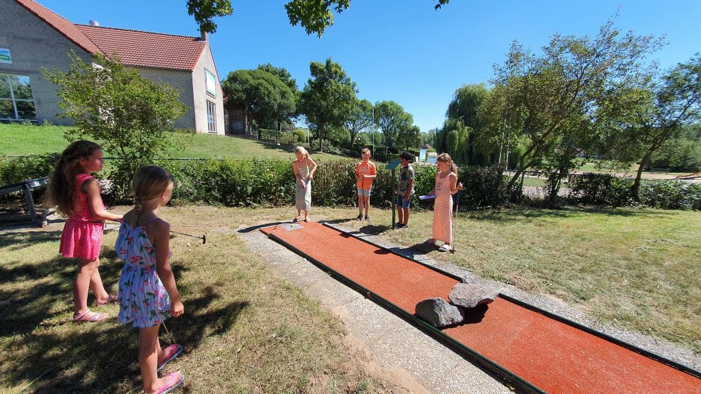kinderfeestje midgetgolf